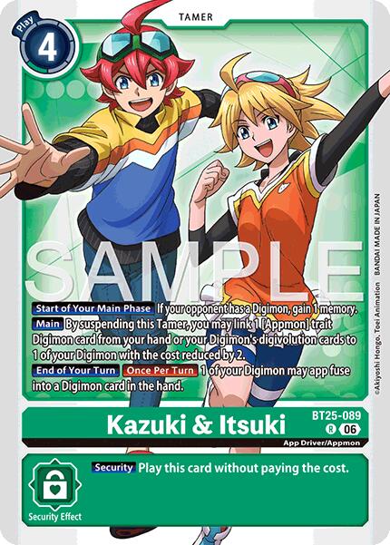 Kazuki & Itsuki BT25-089 [ Inglese / Giapponese ]
