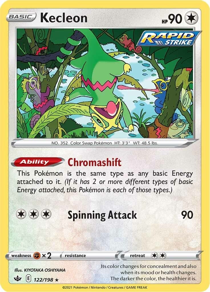 Kecleon - Regno Glaciale 122/198 [ Italiano / Inglese ]