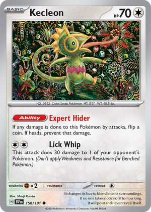 Kecleon - Scintille Folgoranti 150/191 [ Italiano / Inglese ]