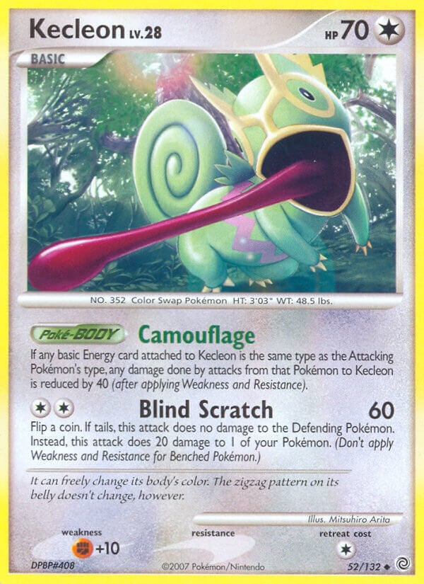 Kecleon Lv.28 - Prodigi Segreti 52/132 [ Italiano / Inglese ]