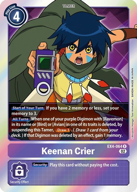 Keenan Crier EX4-064 [ Inglese / Giapponese ]