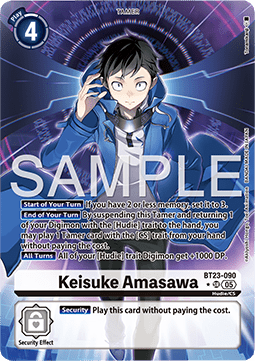 Keisuke Amasawa BT23-090 [ Inglese / Giapponese ]