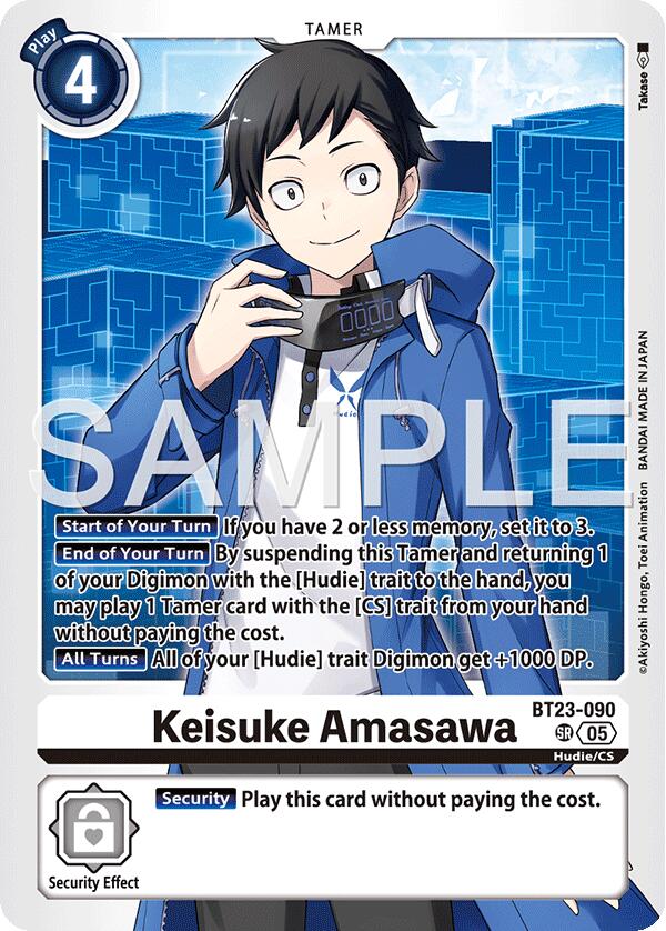 Keisuke Amasawa BT23-090 [ Inglese / Giapponese ]