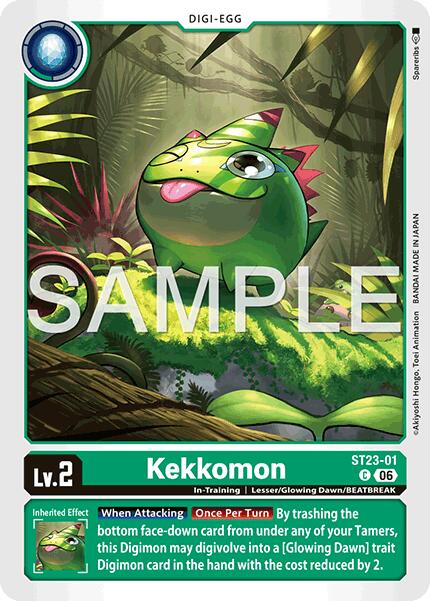 Kekkomon ST23-01 [ Inglese / Giapponese ]