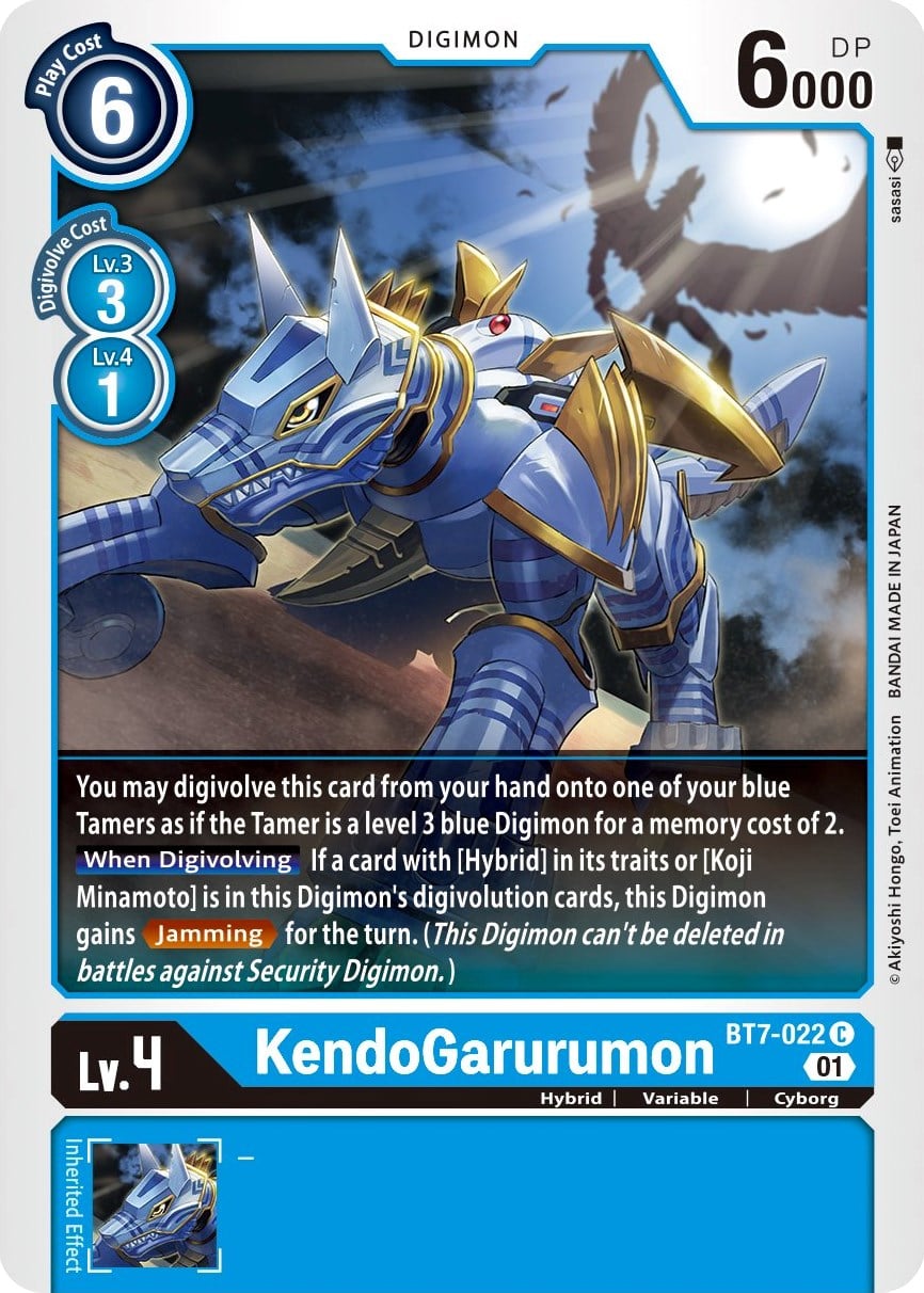 KendoGarurumon BT7-022 [ Inglese / Giapponese ]