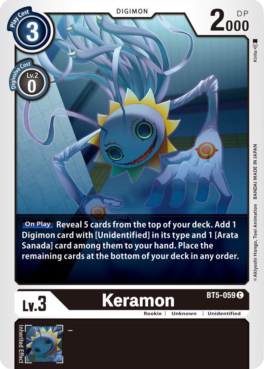 Keramon BT5-059 [ Inglese / Giapponese ]