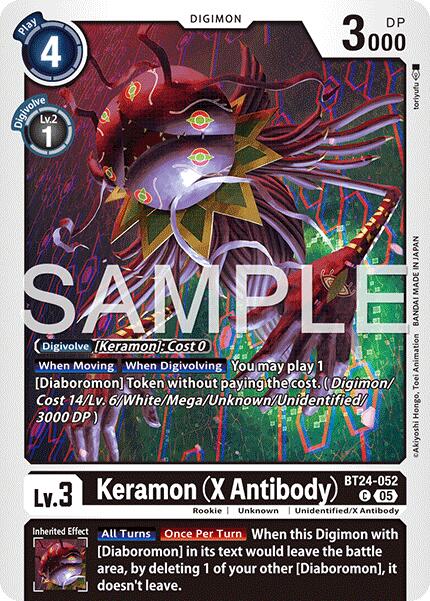 Keramon BT24-052 [ Inglese / Giapponese ]