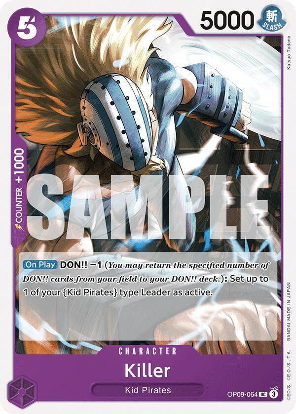 Killer OP09-064 [ Inglese / Giapponese / Francese / Cinese Semplificato ]