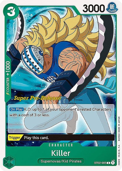 Killer ST02-005 [ Inglese / Giapponese / Francese / Cinese Semplificato ]