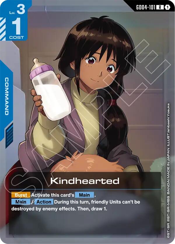 Kindhearted GD04-101 [ Inglese / Giapponese ]
