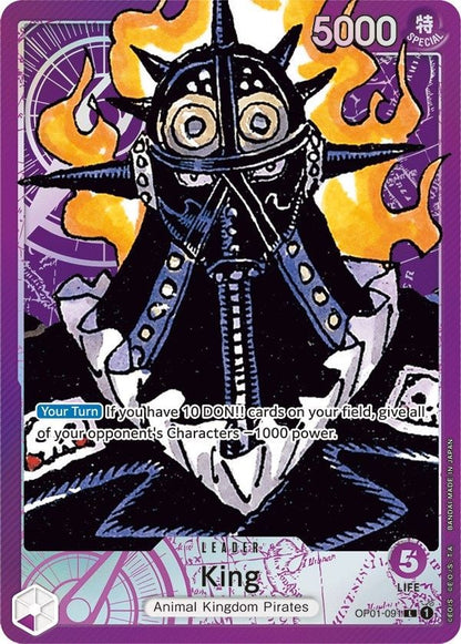 King OP01-091 [ Inglese / Giapponese / Francese / Cinese Semplificato ]