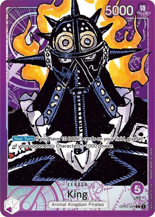 King OP01-091 [ Inglese / Giapponese / Francese / Cinese Semplificato ]