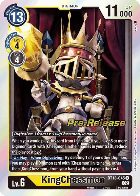 KingChessmon BT13-045 [ Inglese / Giapponese ]