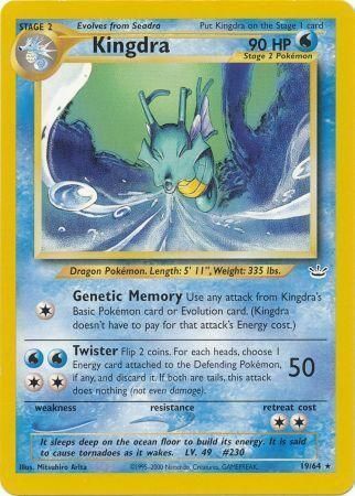 Kingdra - Neo Revelation 19/64 [ Italiano / Inglese ]