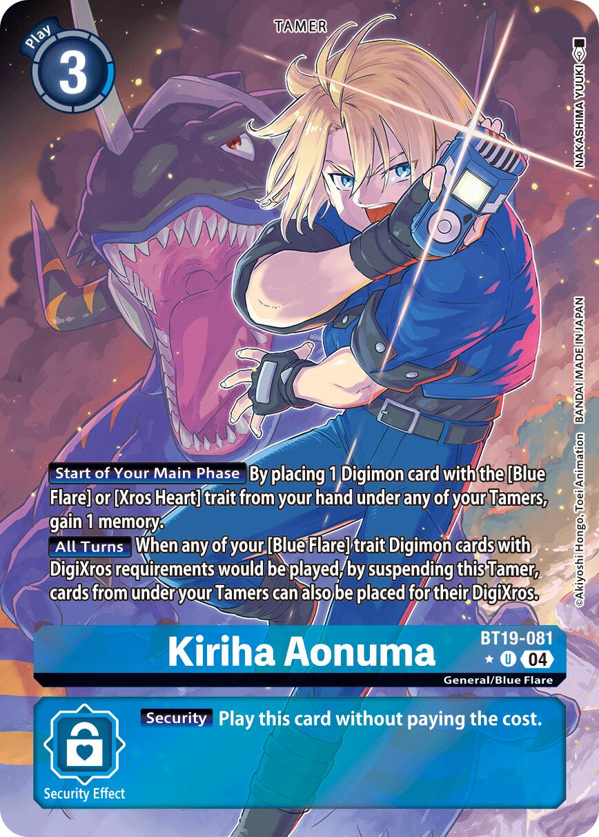 Kiriha Aonuma BT19-081 [ Inglese / Giapponese ]