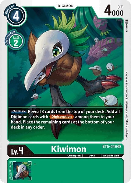 Kiwimon BT5-049 [ Inglese / Giapponese ]