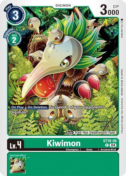 Kiwimon ST18-06 [ Inglese / Giapponese ]