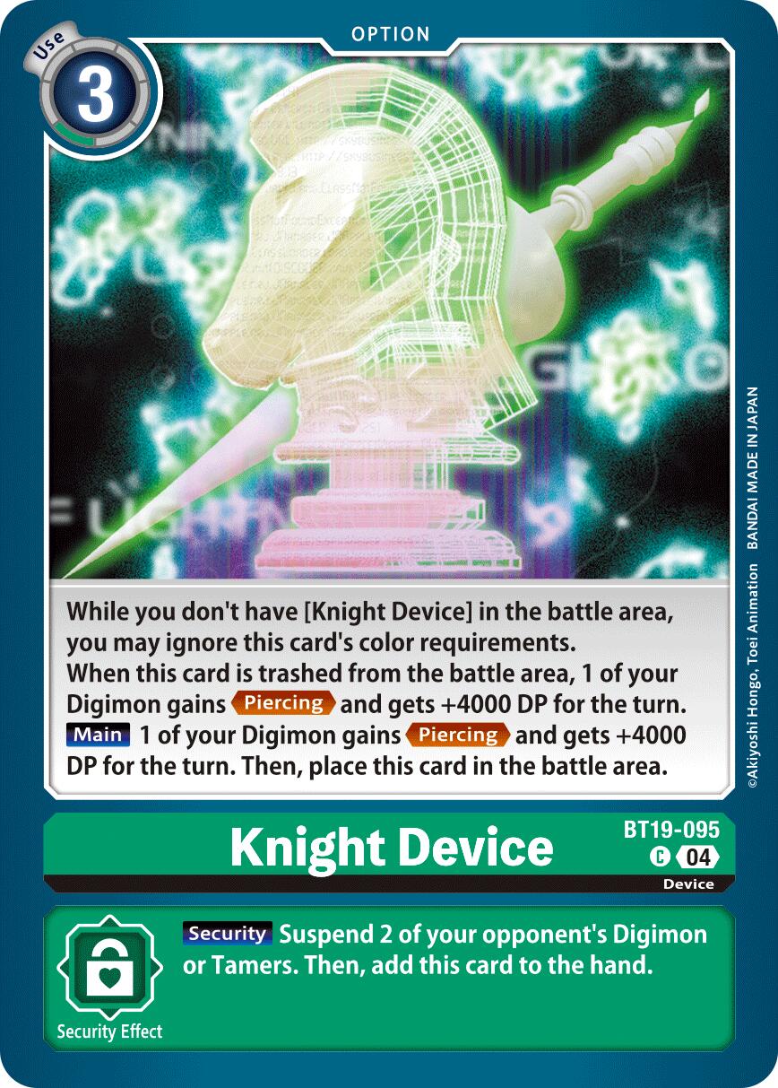 Knight Device BT19-095 [ Inglese / Giapponese ]