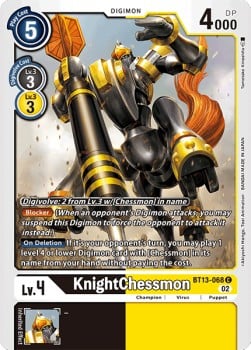 KnightChessmon BT13-068 [ Inglese / Giapponese ]