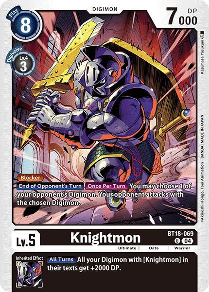Knightmon BT18-069 [ Inglese / Giapponese ]