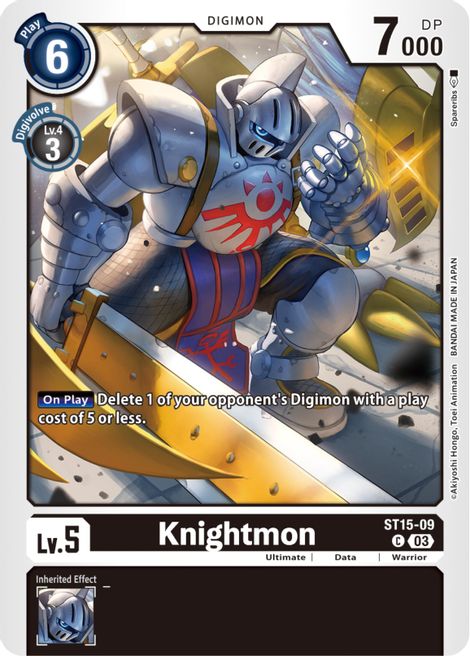 Knightmon ST15-09 [ Inglese / Giapponese ]