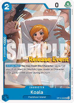Koala OP14-046 [ Inglese / Giapponese / Francese / Cinese Semplificato ]