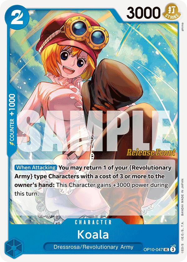 Koala OP10-047 [ Inglese / Giapponese / Francese / Cinese Semplificato ]