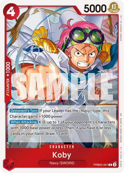 Koby PRB02-001 [ Inglese / Giapponese / Francese / Cinese Semplificato ]
