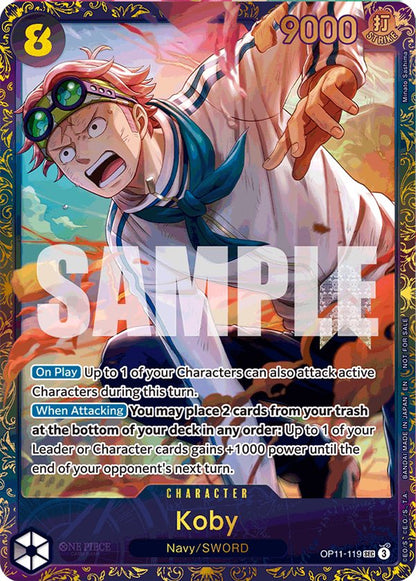 Koby OP11-119 [ Inglese / Giapponese / Francese / Cinese Semplificato ]