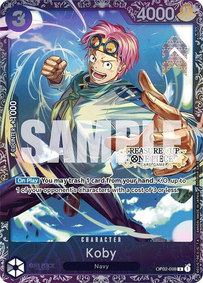 Koby OP02-098 [ Inglese / Giapponese / Francese / Cinese Semplificato ]