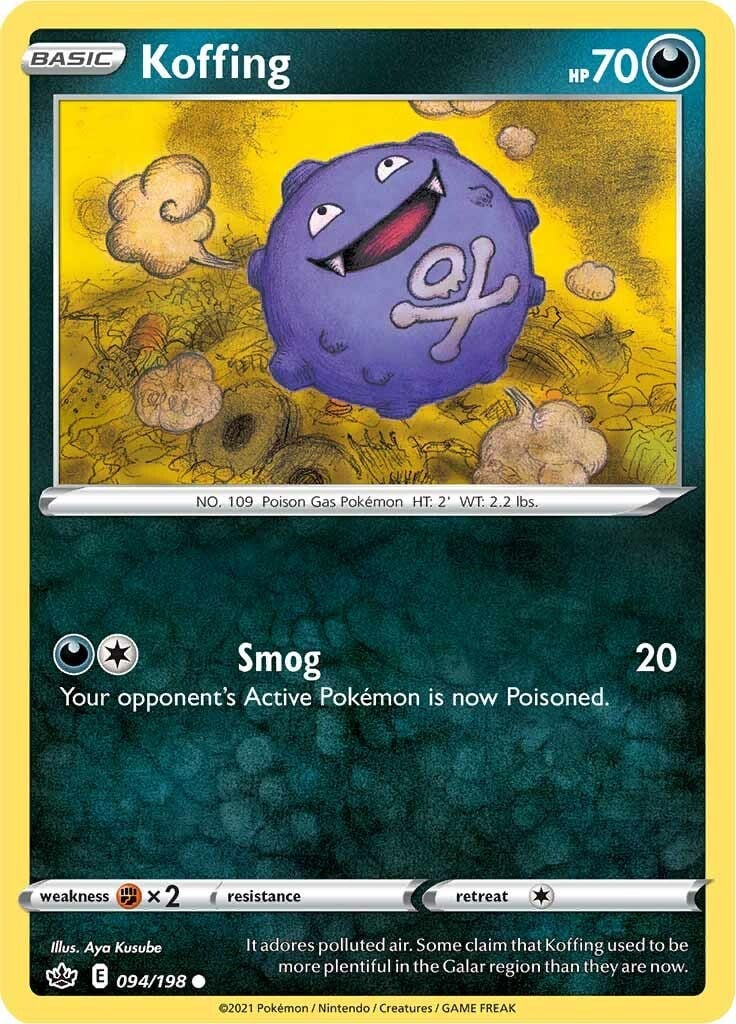 Koffing - Regno Glaciale 094/198 [ Italiano / Inglese ]