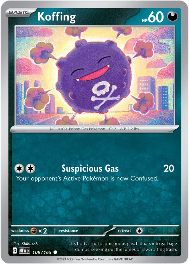 Koffing - 151 109/165 [ Italiano / Inglese ]