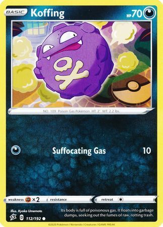 Koffing - Fragore Ribelle 112/192 [ Italiano / Inglese ]