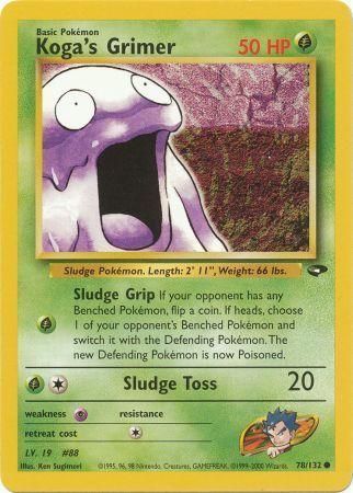 Koga's Grimer - Gym Challenge 78/132 [ Inglese ]