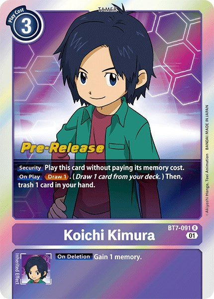 Koichi Kimura BT7-091 [ Inglese / Giapponese ]