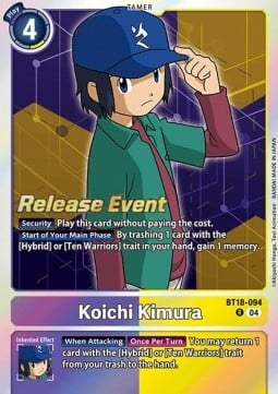 Koichi Kimura BT18-094 [ Inglese / Giapponese ]