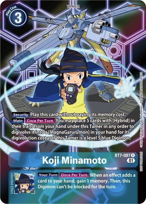 Koji Minamoto BT7-087 [ Inglese / Giapponese ]