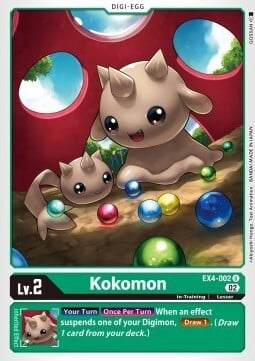 Kokomon EX4-002 [ Inglese / Giapponese ]