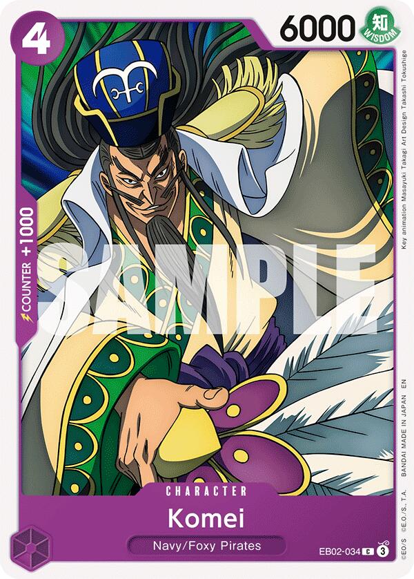Komei EB02-034 [ Inglese / Giapponese / Francese / Cinese Semplificato ]