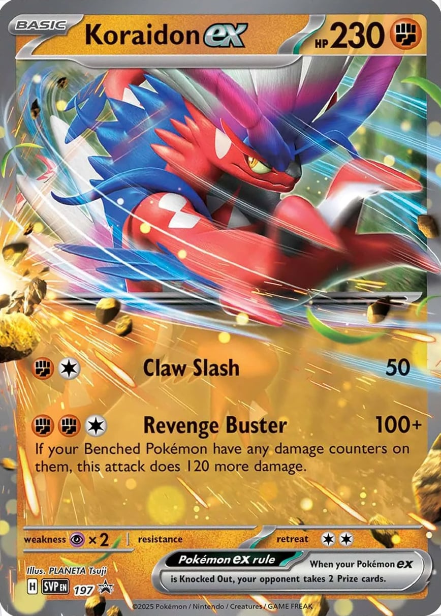 Koraidon-ex - SVP Black Star Promos SVP 197 [ Italiano / Inglese ]