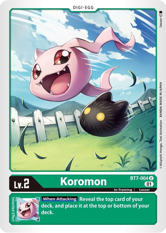 Koromon BT7-004 [ Inglese / Giapponese ]