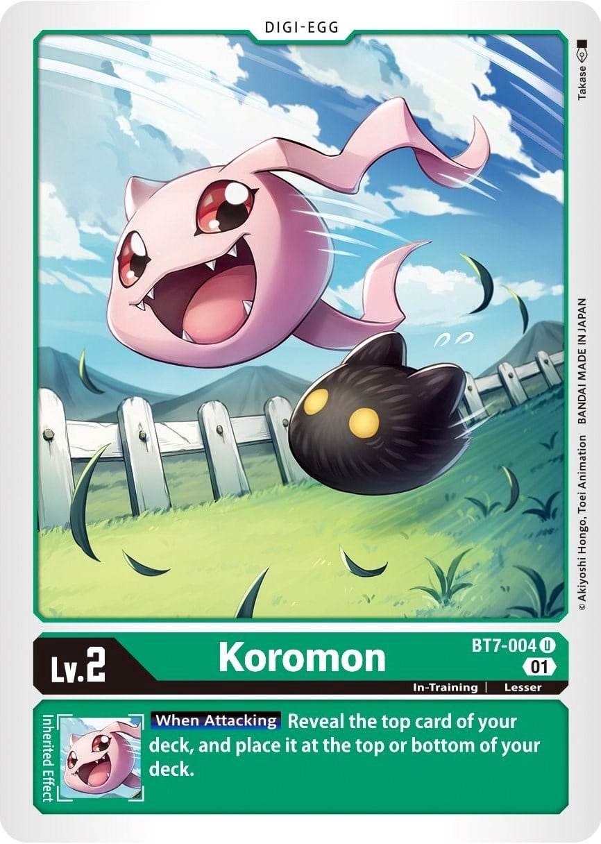 Koromon BT7-004 [ Inglese / Giapponese ]