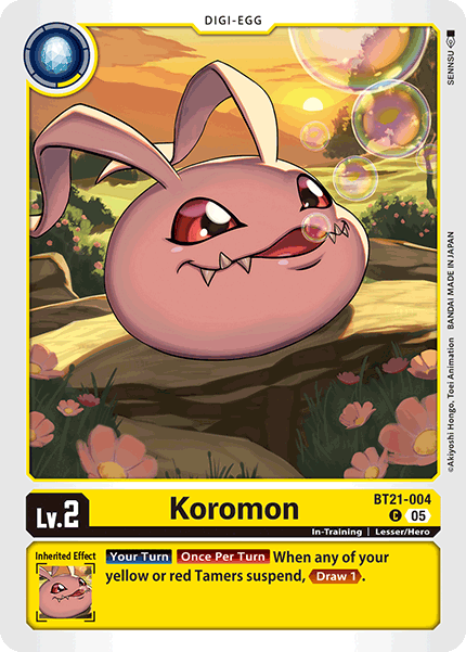 Koromon BT21-004 [ Inglese / Giapponese ]