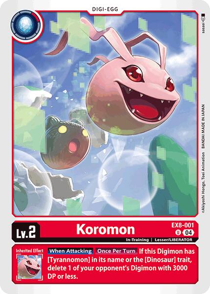 Koromon EX8-001 [ Inglese / Giapponese ]