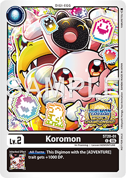 Koromon ST20-01 [ Inglese / Giapponese ]