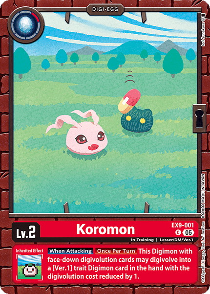 Koromon EX9-001 [ Inglese / Giapponese ]