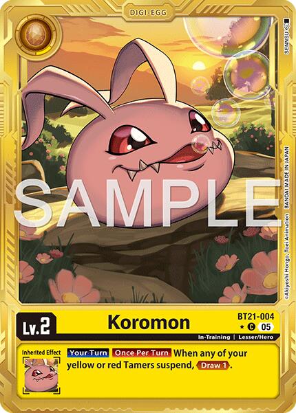 Koromon BT21-004 [ Inglese / Giapponese ]