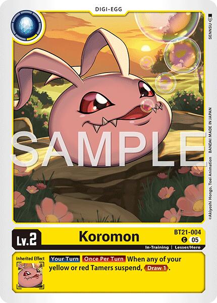 Koromon BT21-004 [ Inglese / Giapponese ]