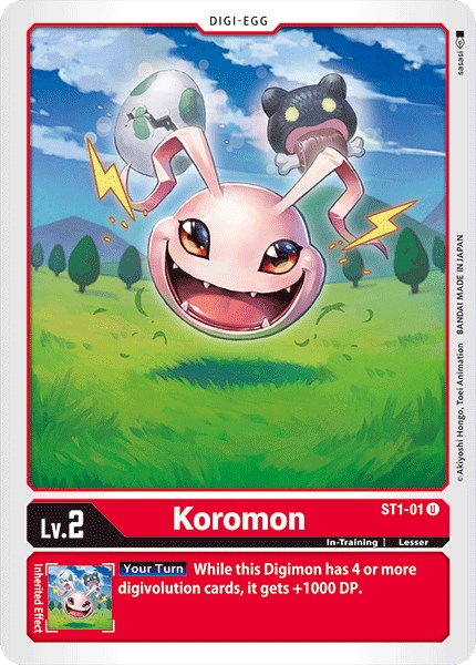 Koromon ST1-01 [ Inglese / Giapponese ]