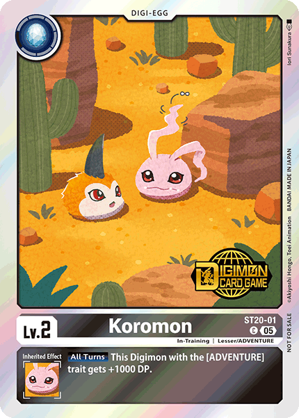 Koromon ST20-01 [ Inglese / Giapponese ]